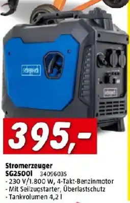 Bauhaus Stromerzeuger SG2500i Angebot