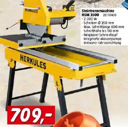 Bauhaus Steintrennmaschine HSM 3500 Angebot