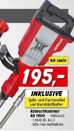 Bauhaus Abruchhammer AB 1900 Angebot