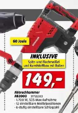 Bauhaus Abbruchhammer AB2000 Angebot