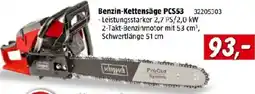 Bauhaus Benzin-Kettensäge PCS53 Angebot