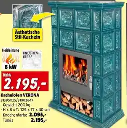 Bauhaus Kachelofen VERONA Angebot