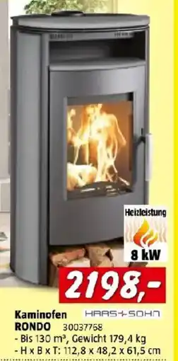 Bauhaus Kaminofen Rondo Angebot