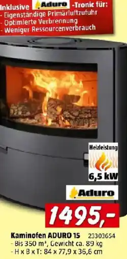 Bauhaus Kaminofen ADURO 15 Angebot