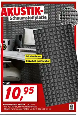 Bauhaus Noppenschaum AKUPUR Angebot