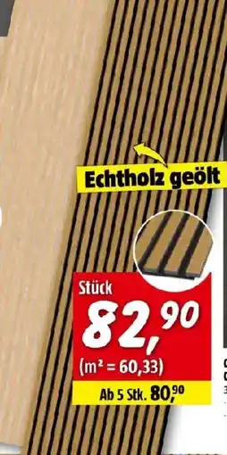 Bauhaus Akustikpaneel EICHE GEÖLT Angebot