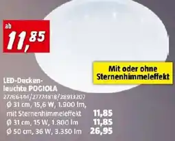 Bauhaus LED-Deckenleuchte POGIOLA Angebot