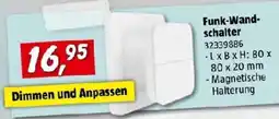 Bauhaus Funk-Wandschalter Angebot