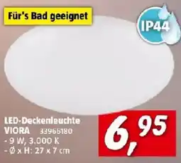 Bauhaus LED-Deckenleuchte VIORA Angebot