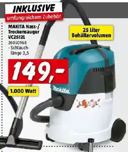 Bauhaus Makita Nass-/Trockensauger Angebot