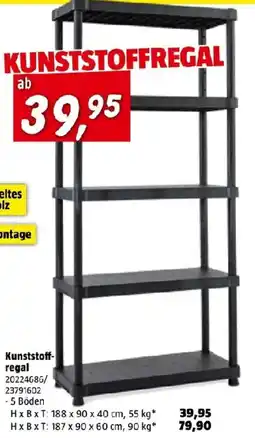 Bauhaus Kunststoffregal Angebot