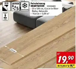 Bauhaus Feinsteinzeug HEARTWOOD Angebot