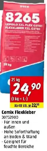 Bauhaus Cemix Flexkleber Angebot
