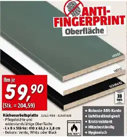 Bauhaus Küchenarbeitsplatte Angebot