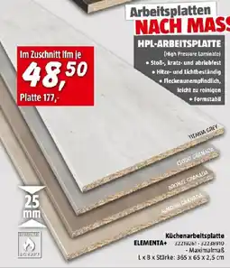 Bauhaus Küchenarbeitsplatte ELEMENTA+ Angebot