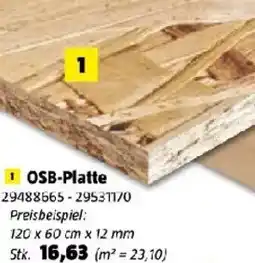 Bauhaus OSB-Platte Angebot