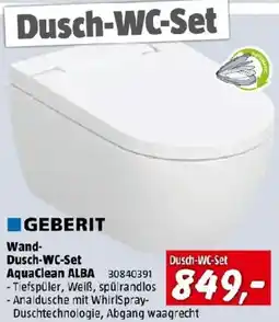 Bauhaus Dusch-WC-Set AquaClean ALBA Angebot
