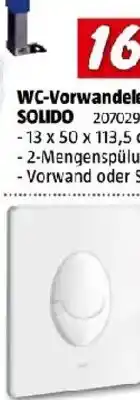 Bauhaus WC-Vorwandele SOLIDO Angebot
