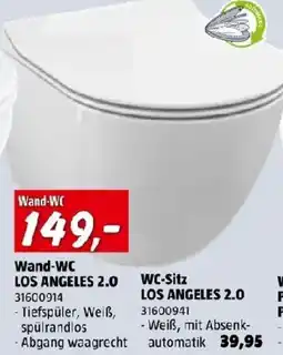Bauhaus Wand-WC LOS ANGELES 2.0 Angebot