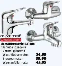 Bauhaus Armaturenserie BATONI Angebot