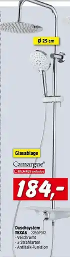 Bauhaus Camargue Duschsystem TEXAS Angebot