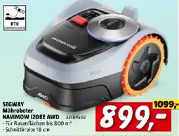 Bauhaus Segway Mähroboter NAVIMOW I20BE AWD Angebot