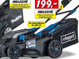 Bauhaus Scheppach Akku-Rasenmäher Angebot