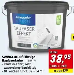 Bauhaus Swingcolor Flüssige Raufaserfarbe Angebot