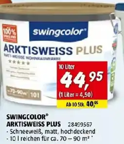 Bauhaus Swingcolor Arktisweiss Plus Angebot