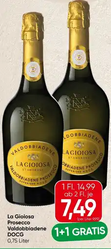 Spar La Gioiosa Prosecco Valdobbiadene DOCG Angebot