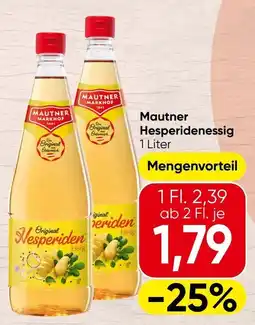 Spar Mautner Hesperidenessig Angebot