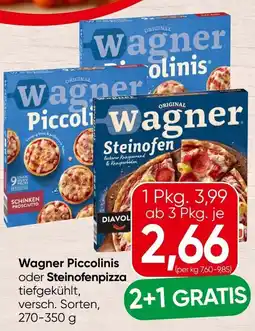Spar Wagner Piccolinis oder Steinofenpizza Angebot