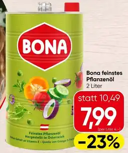 Spar Bona feinstes Pflanzenöl Angebot