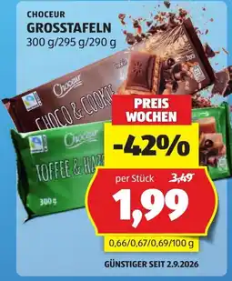 Hofer Choceur GROSSTAFELN Angebot