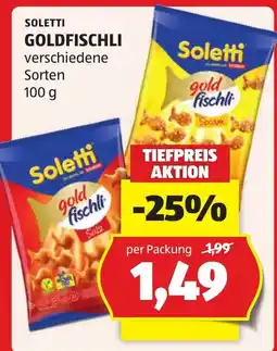 Hofer Soletti Goldfischli Angebot