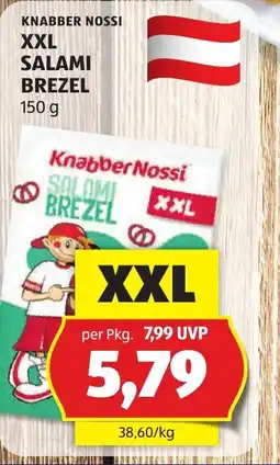 Hofer Knabber Nossi Salami Brezel Angebot