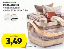 Hofer Home Creation Metallkorb Angebot