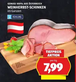 Hofer Weinherbst-Schinken Angebot