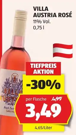 Hofer Villa Austria Rosé Angebot