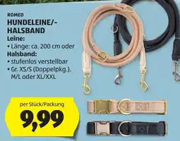 Hofer Romeo Hundeleine/-Halsband Angebot