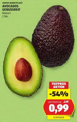 Hofer Avocados Genussreif Angebot