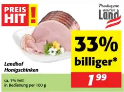 Nah&Frisch Landhof Honigschinken Angebot