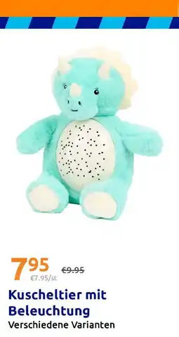Action Kuscheltier mit Beleuchtung Angebot