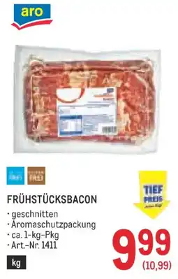 Metro aro Frühstücksbacon Angebot