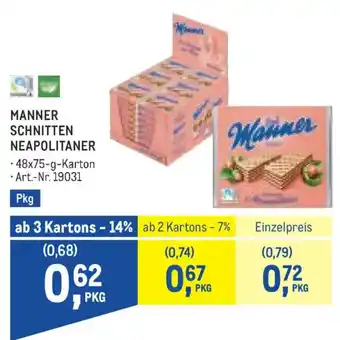 Metro Manner Schnitten Neapolitaner Angebot