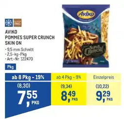 Metro Aviko Pommes Super Crunch Skin On Angebot
