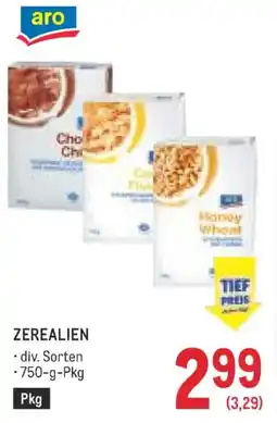 Metro Zerealien Angebot
