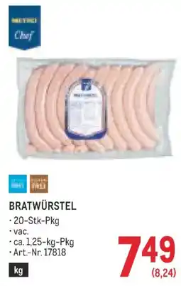 Metro Mucci Chef Bratwürstel Angebot