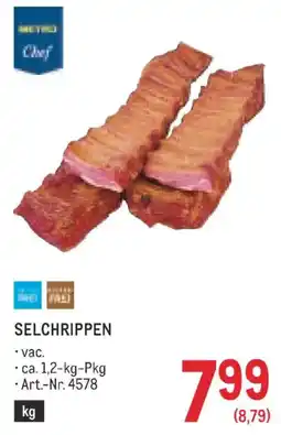 Metro Mucci Chef Selchrippen Angebot