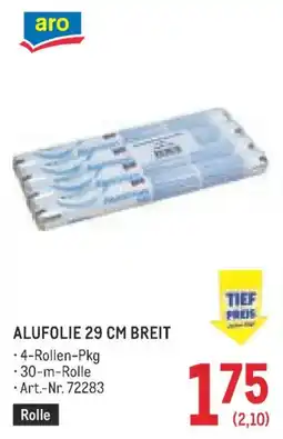 Metro aro Alufolie 29 cm breit Angebot